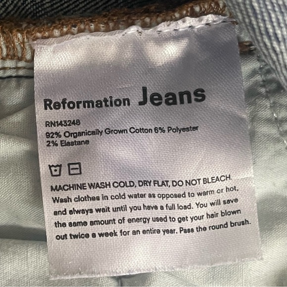 Reformation Skinny Jeans In Destin Size 28 - Picture 11 of 14